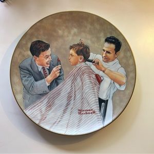 Normal Rockwell “First Haircut” plate #7211/9900